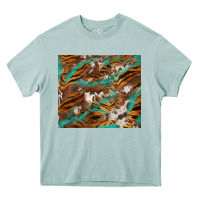 Arona tiger cowhide tumbler Heavy Core Tee - BarkalooDesign