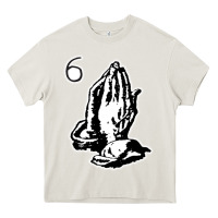 Cream 6IX GOD gift Heavy Core Tee - trangStudio