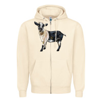 Sandshell Tennessee Fainting Goat Zipper Hoodie - LillyAllenDesigns