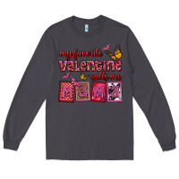 Smoke my favorite valentine calls me mama Long Sleeve Tee - OliviaCreatesArt