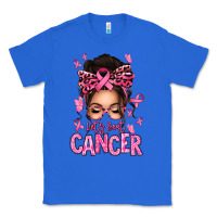 True Royal lets beat cancer afro messy bun Classic Tee - texasbilliewilder
