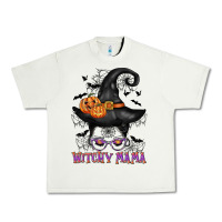 Witchy Mama Messy Bun Urban Heavy Tee | Teevron