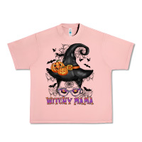 Salmon witchy mama messy bun Urban Heavy Tee - CowGirlArtShop