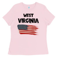 Bubblegum Pink WEST VIRGINIA Ladies Tee - Bettercallsaul