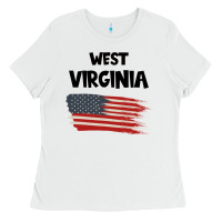 White WEST VIRGINIA Ladies Tee - Bettercallsaul