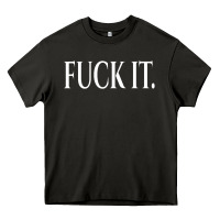 Asphalt F It Period Dot Heavy Core Tee - trangStudio