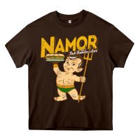 Chocolate Brown Namor The Sub Sandwicher gift Heavy Core Tee - trangStudio