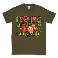 Army Green feeling berry cute strawberry Classic Tee - Jasminsmagicworld