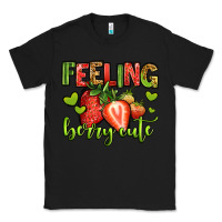 Black feeling berry cute strawberry Classic Tee - Jasminsmagicworld