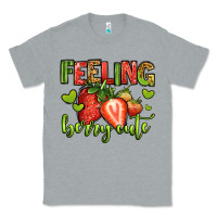 Heather Grey feeling berry cute strawberry Classic Tee - Jasminsmagicworld
