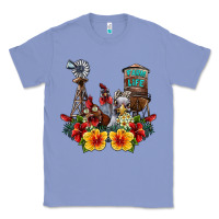 Colony Blue farm life chicken Classic Tee - SublimationCraftShop