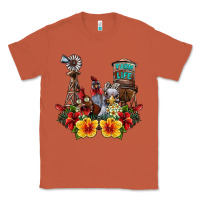 Copper farm life chicken Classic Tee - SublimationCraftShop