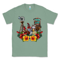Sage farm life chicken Classic Tee - SublimationCraftShop