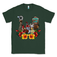 Sports Green farm life chicken Classic Tee - SublimationCraftShop