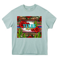 Arona texas chica with roses Heavy Core Tee - Jasminsmagicworld