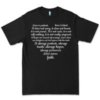 Black Love is patient Love is Kind 1 Corinthians 1348 Premium Tee - trangStudio