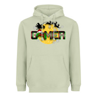 Matcha Christmas gamer Heavyweight Hoodie - BarkalooDesign
