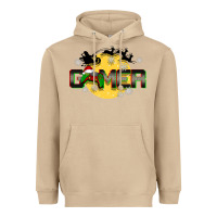 Mushroom Christmas gamer Heavyweight Hoodie - BarkalooDesign