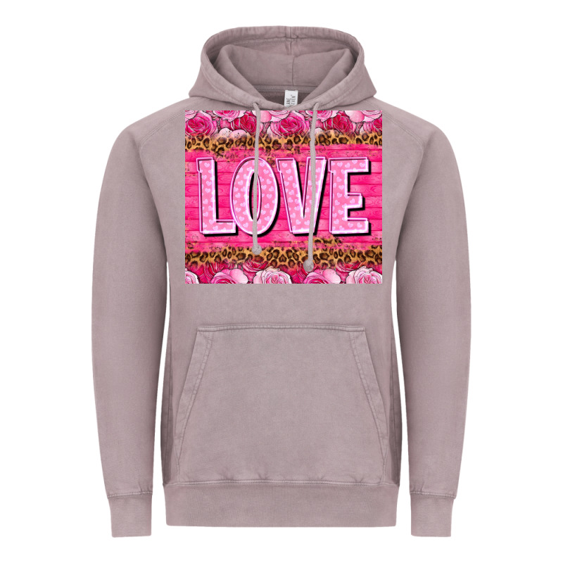 Love Valentine's Day Tumbler Vintage Hoodie by HowdyJamesFarm | Teevron
