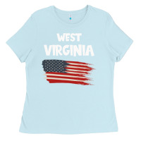 Baby Blue WEST VIRGINIA Ladies Tee - Bettercallsaul