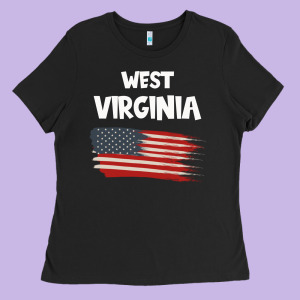 West Virginia Ladies Tee Designed By Bettercallsaul