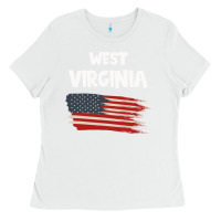 White WEST VIRGINIA Ladies Tee - Bettercallsaul