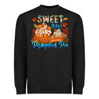 Black Sweet Like Pumpkin Pie Heavyweight Sweatshirt - CowhideDigitalArt