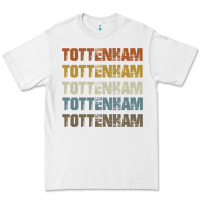 White Retro Vintage Tottenham London Premium Tee - trangStudio