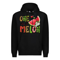 Black one in a melon watermelon Premium Hoodie - Jasminsmagicworld