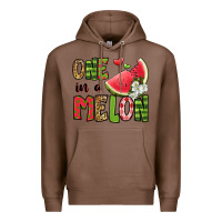 Chestnut one in a melon watermelon Premium Hoodie - Jasminsmagicworld