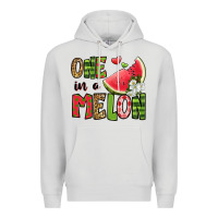 Dove Grey one in a melon watermelon Premium Hoodie - Jasminsmagicworld