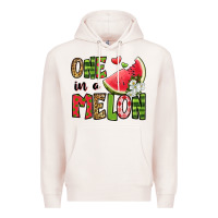 Pale Pink one in a melon watermelon Premium Hoodie - Jasminsmagicworld