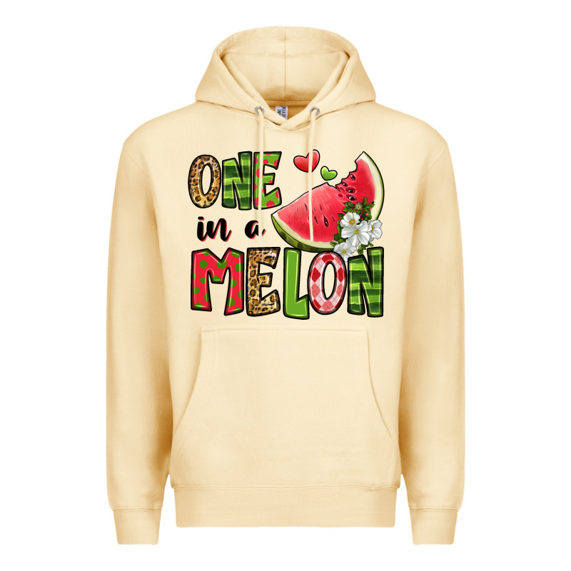 One In A Melon Watermelon Premium Hoodie by Jasminsmagicworld | Teevron