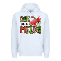 White one in a melon watermelon Premium Hoodie - Jasminsmagicworld