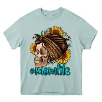 Arona momlife skull with bandana Heavy Core Tee - Jasminsmagicworld