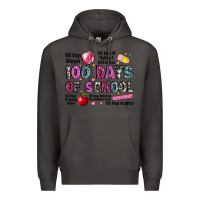 Smoke 100 days of school Premium Hoodie - LillyAllenDesigns
