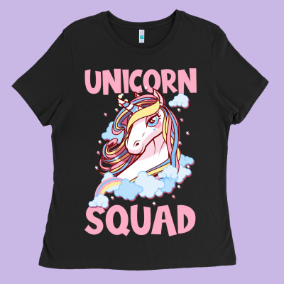 Unicorn Squad Ladies Tee Designed By Bettercallsaul