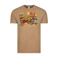 Vintage Coffee cinco de mayo bus driver Vintage Tee - CowGirlArtShop