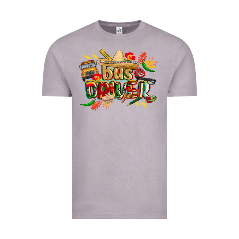 Cinco De Mayo Bus Driver Vintage Tee by CowGirlArtShop | Teevron