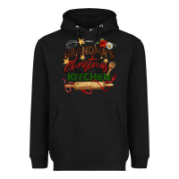 Black grandma's Christmas kitchen Heavyweight Hoodie - BarkalooDesign
