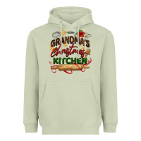 Matcha grandma's Christmas kitchen Heavyweight Hoodie - BarkalooDesign