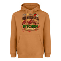 Meerkat grandma's Christmas kitchen Heavyweight Hoodie - BarkalooDesign