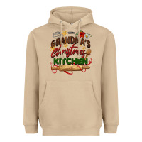 Mushroom grandma's Christmas kitchen Heavyweight Hoodie - BarkalooDesign