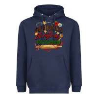 Navy grandma's Christmas kitchen Heavyweight Hoodie - BarkalooDesign