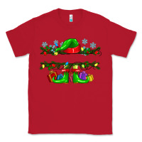 Red custom name christmas elf Classic Tee - texasbilliewilder