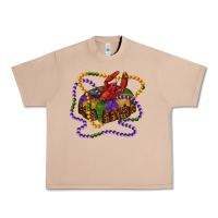 Burro mardi gras craw fish king cake with leopard Urban Heavy Tee - RanaPortraitStore