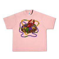 Salmon mardi gras craw fish king cake with leopard Urban Heavy Tee - RanaPortraitStore
