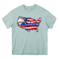 Arona usa flag baseball Heavy Core Tee - BarkalooDesign