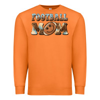Carrot football mom football smiley face Premium Sweatshirt - BarkalooDesign