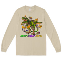 Mushroom mardi saurus rex olivia Long Sleeve Tee - OliviaCreatesArt